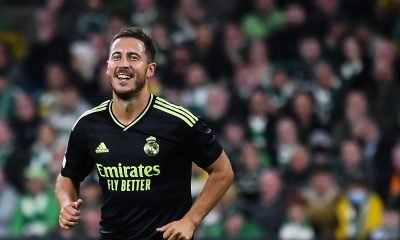 Real Madrid forward Eden Hazard