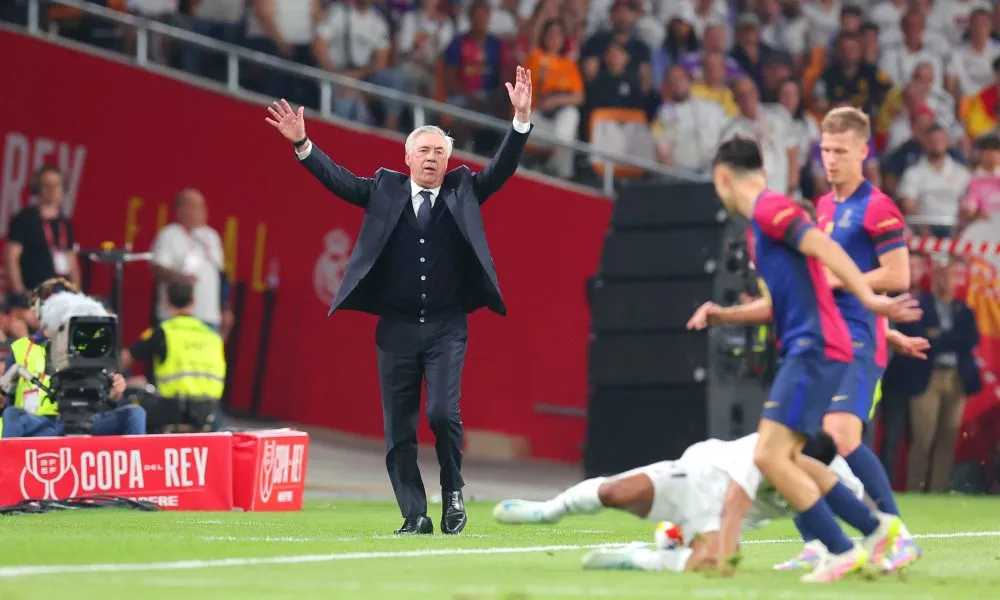 Ancelotti sets his worst record at Real Madrid after Copa dey Rey loss vs Barcelona