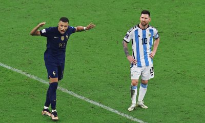Kylian Mbappe, Real madrid star and Lionel Messi, former Barcelona star