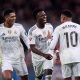 Kylian Mbappe, Jude Bellingham, and Vinicius of Real Madrid