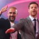 Pep Guardiola (L) and Xabi Alonso