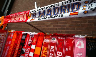 Liverpool, Real Madrid scarf