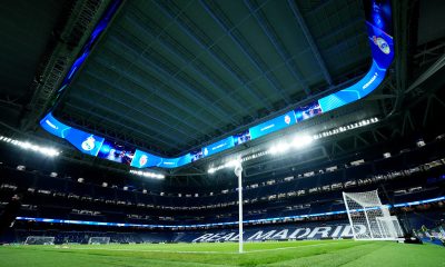 General view of the Santiago Bernabeu, Real Madrid stadium