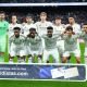 Real Madrid players pose