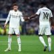 Federico Valverde and Aurelien Tchouameni of Real Madrid