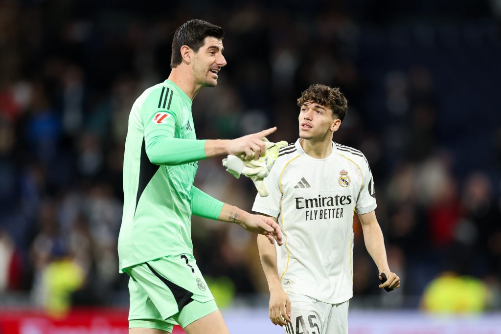 Thibaut Courtois of Real Madrid