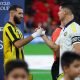 Karim Benzema of Al Ittihad and Cristiano Ronaldo of Al Nassr