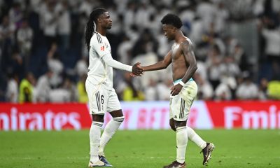 Vinicius Jr., Eduardo Camavinga, Real Madrid players