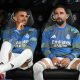 Dani Ceballos and Dani Carvajal of Real Madrid