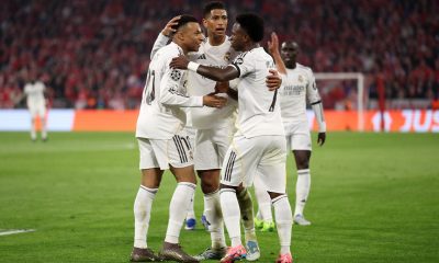 Kylian Mbappe, Vinicius Jr., Jude Bellingham, Real Madrid players