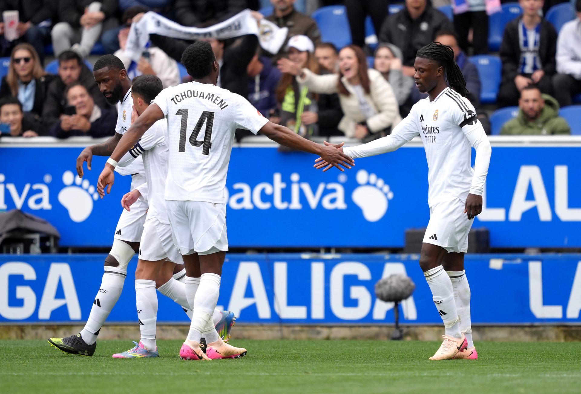 Aurelien Tchouameni, Eduardo Camavinga, Real Madrid players