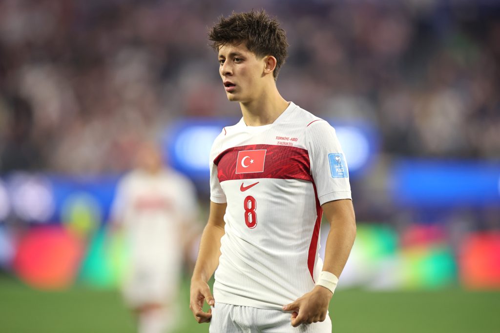 Arda Guler #8 of Turkiye
