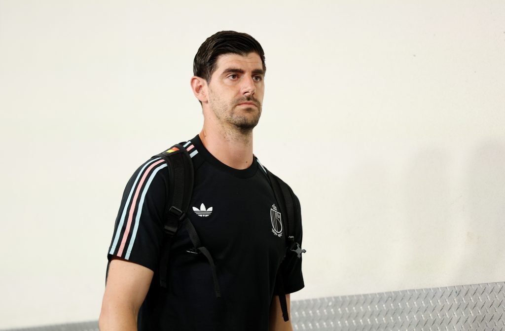 Thibaut Courtois of Belgium and Real Madrid