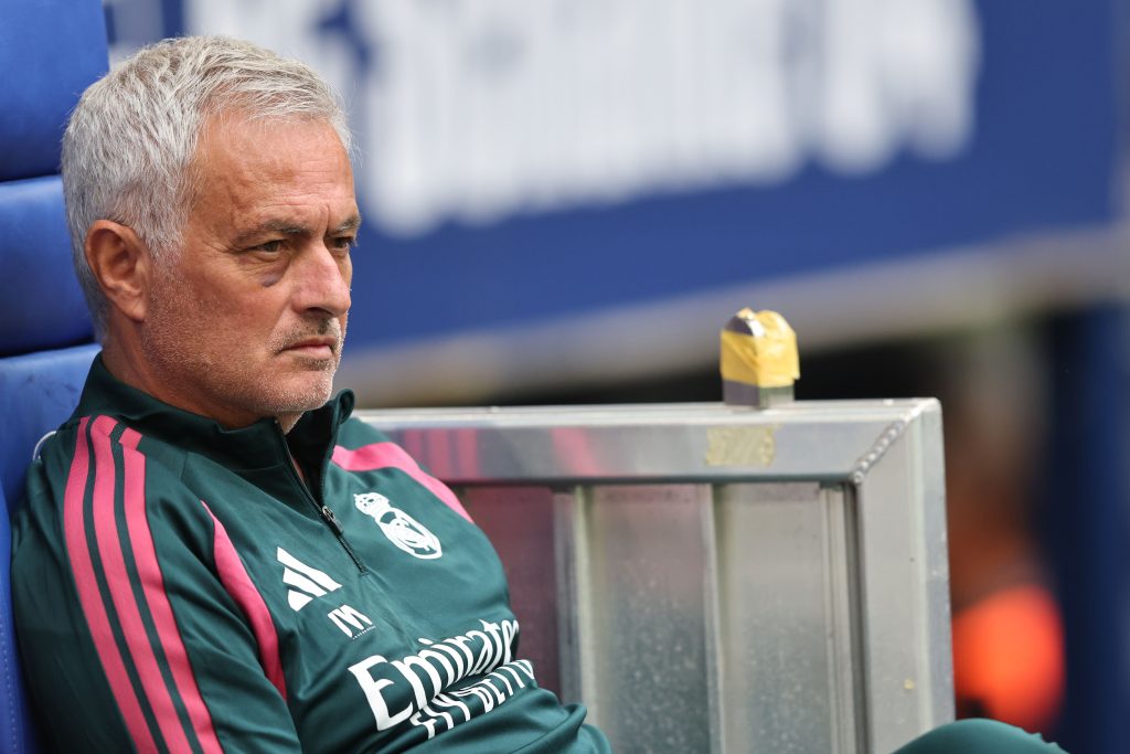 Jose Mourinho of Real Madrid