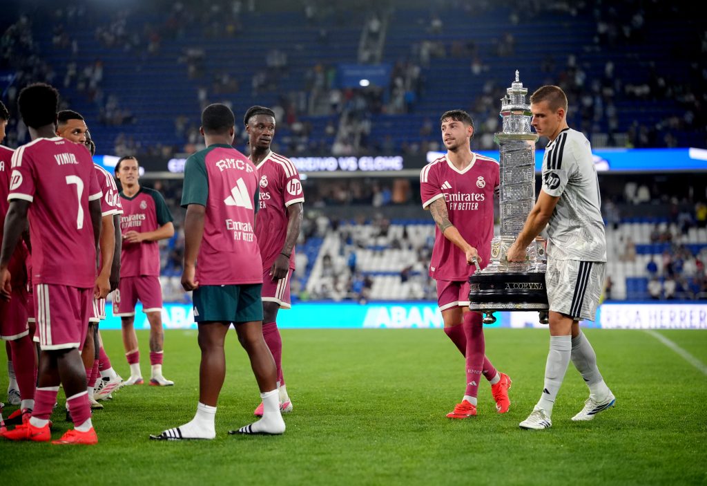 Federico Valverde and Andriy Lunin, Real Madrid players