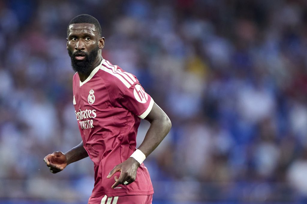 Antonio Rudiger of Real Madrid