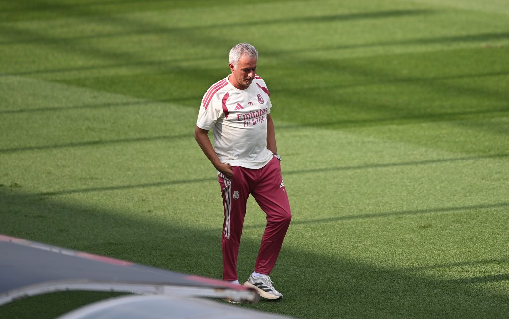 Jose Mourinho, head coach of Real Madrid