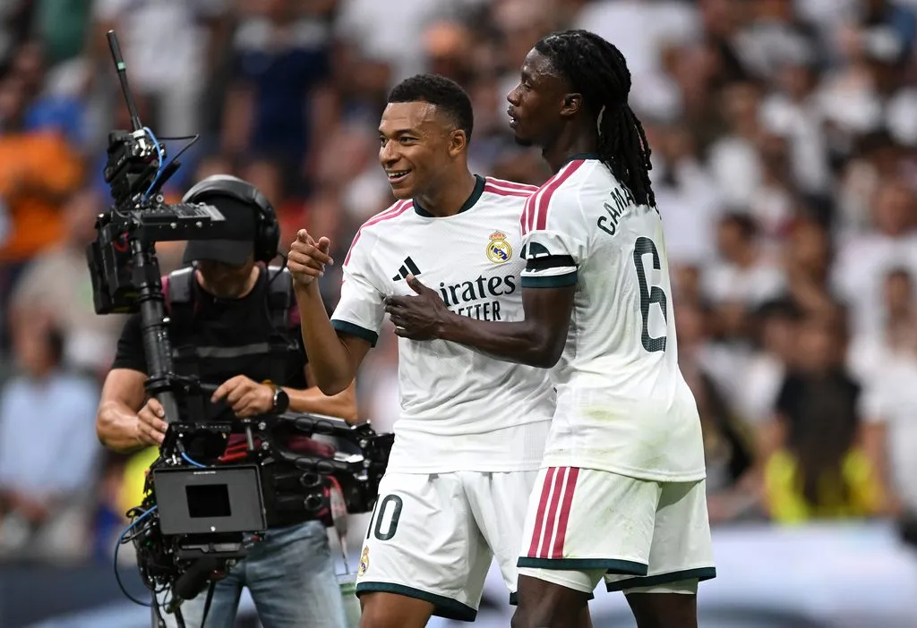 Eduardo Camavinga, Kylian Mbappe, Real Madrid players
