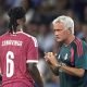 Eduardo Camavinga and Jose Mourinho of Real Madrid