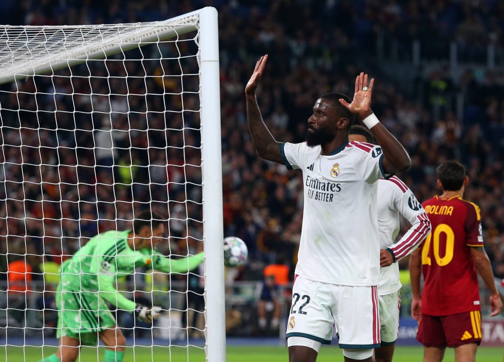 Antonio Rudiger of Real Madrid
