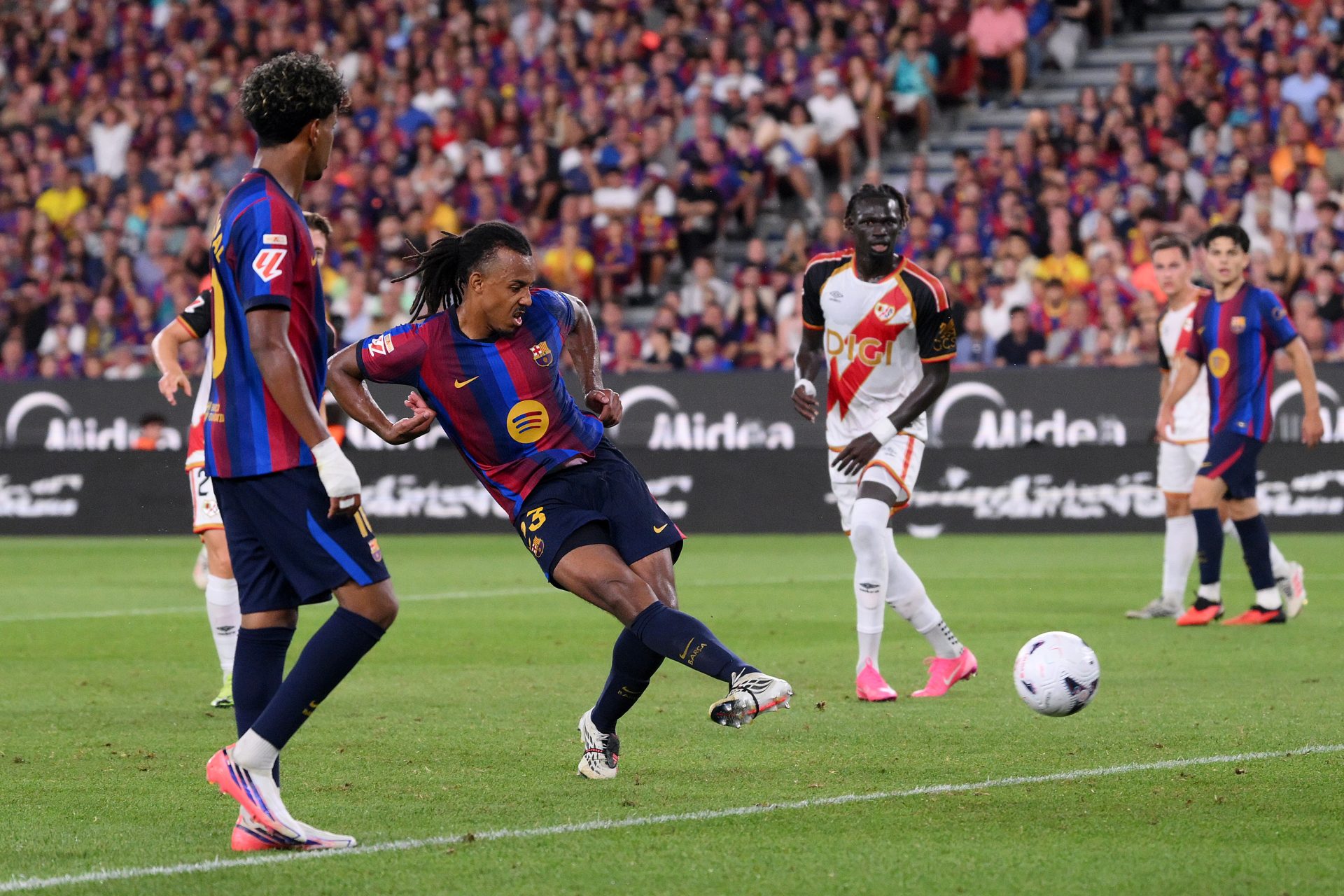 Jules Kounde of FC Barcelona