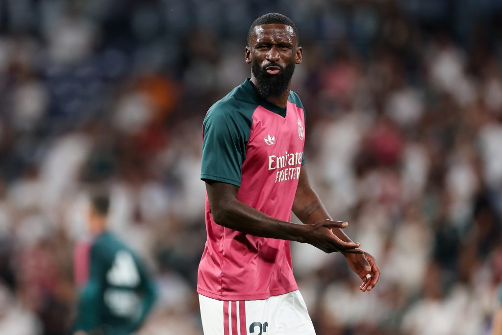 Antonio Rudiger of Real Madrid