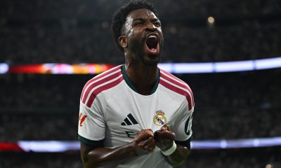 Vinicius Junior of Real Madrid
