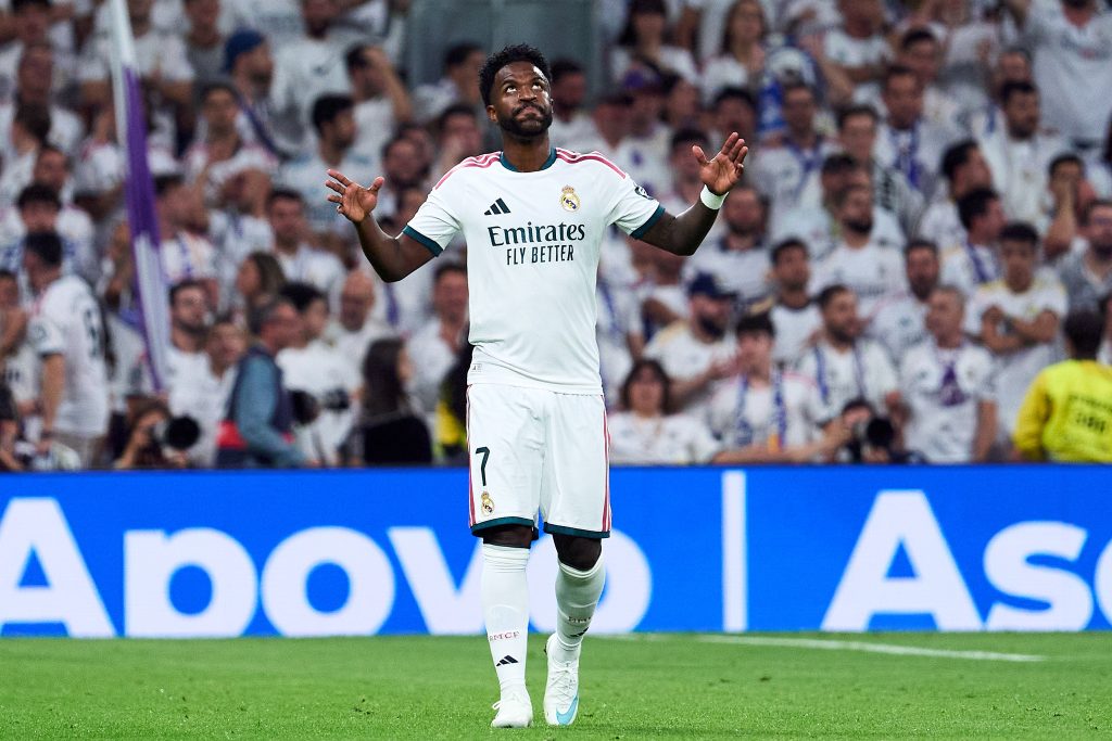 Vinicius Junior of Real Madrid
